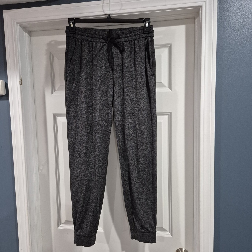 Lululemon Pants Mens Medium Gray Soft Jersey‎ Joggers Sweatpants Lounge Stretch